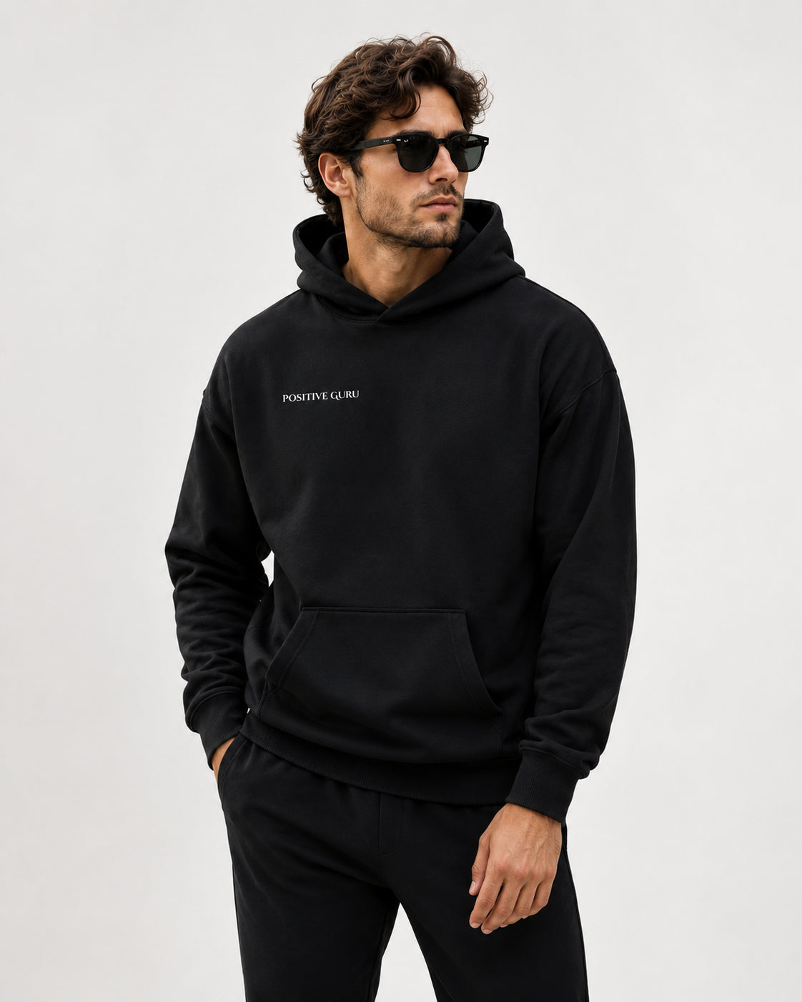 Serendipity Heavyweight Hoodie Black (Unisex Fit)