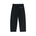 Belted Barrel-leg Chino Pants