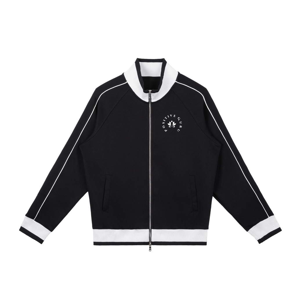 Manifesto Color Block Raglan Sleeve Zip Track Jacket