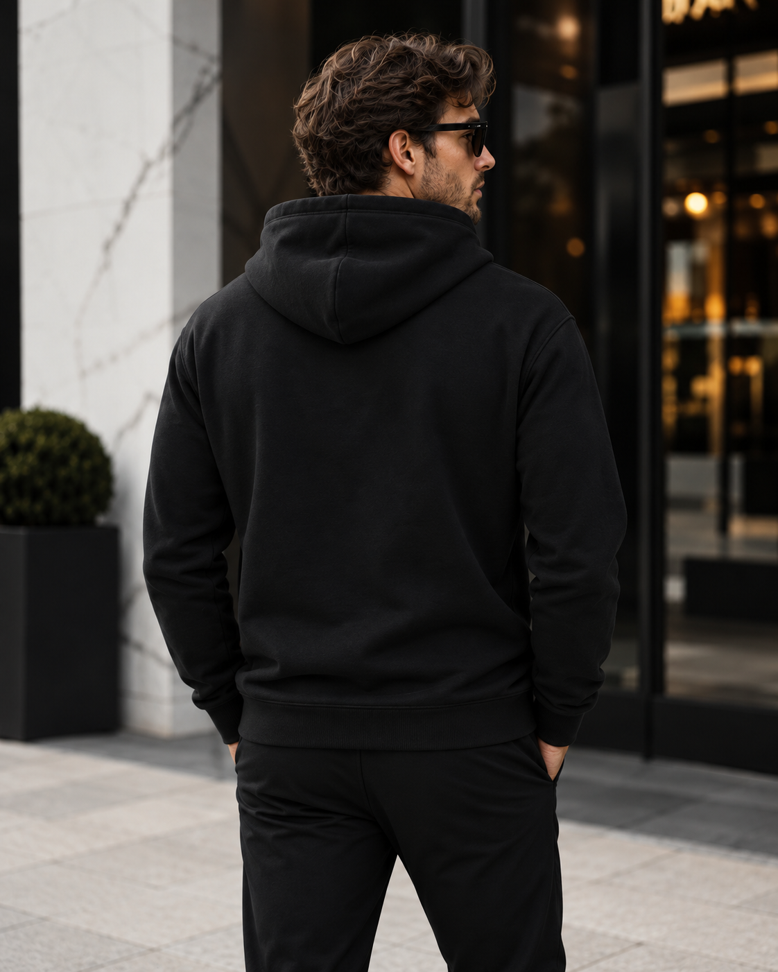 Serendipity Heavyweight Hoodie Black (Unisex Fit)