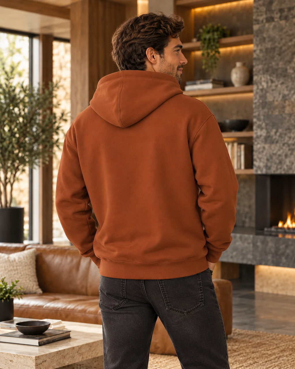 Street Luxury Manifesto oversized hoodie - Four Colors