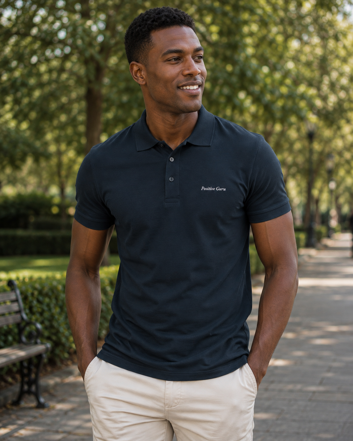 Men's Serendipity Polo Shirt Navy