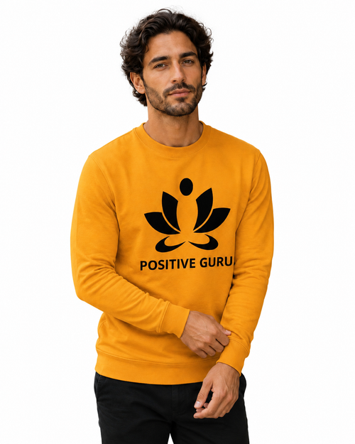 (LIMITED) Men's Seventh Chakra Essential Sweatshirt Gold