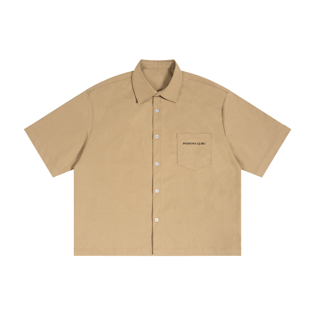 Unisex Boxy Heavyweight Short Sleeve Shirt