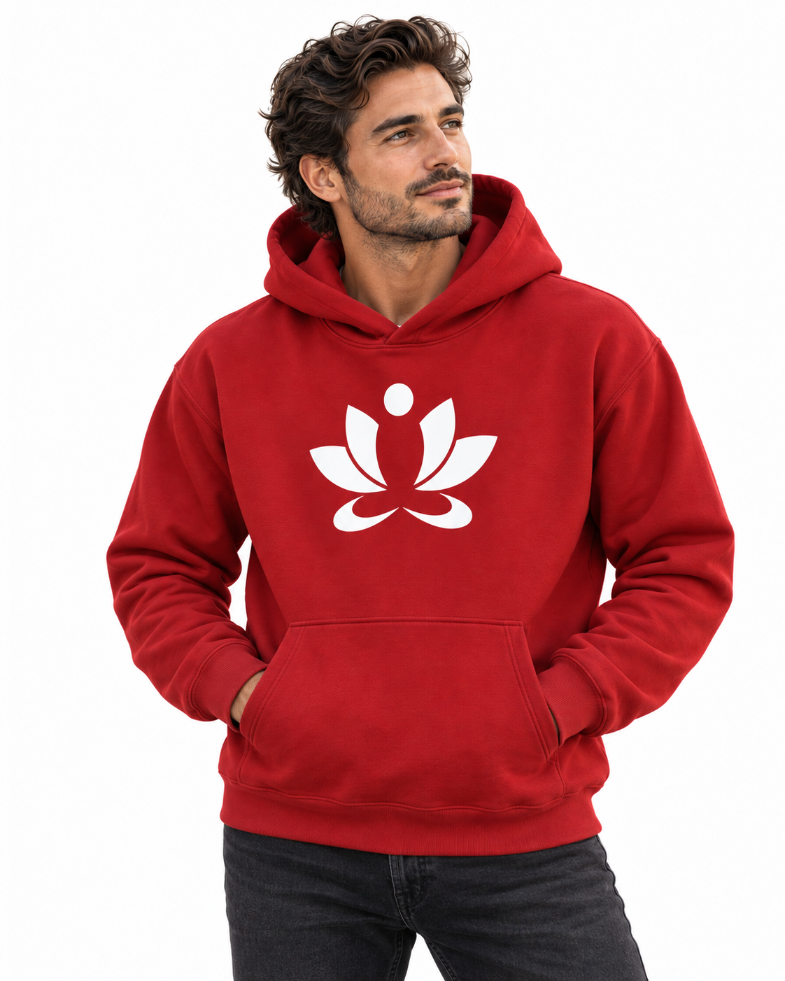 Men's Oversize Fleeced Hoodie