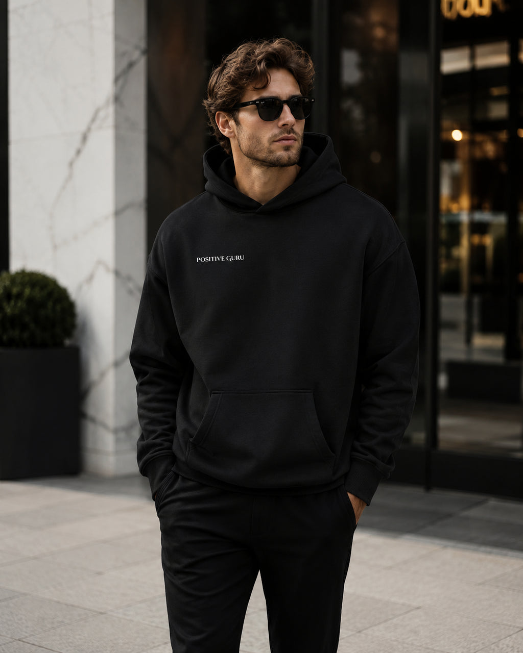 Serendipity Heavyweight Hoodie Black (Unisex Fit)