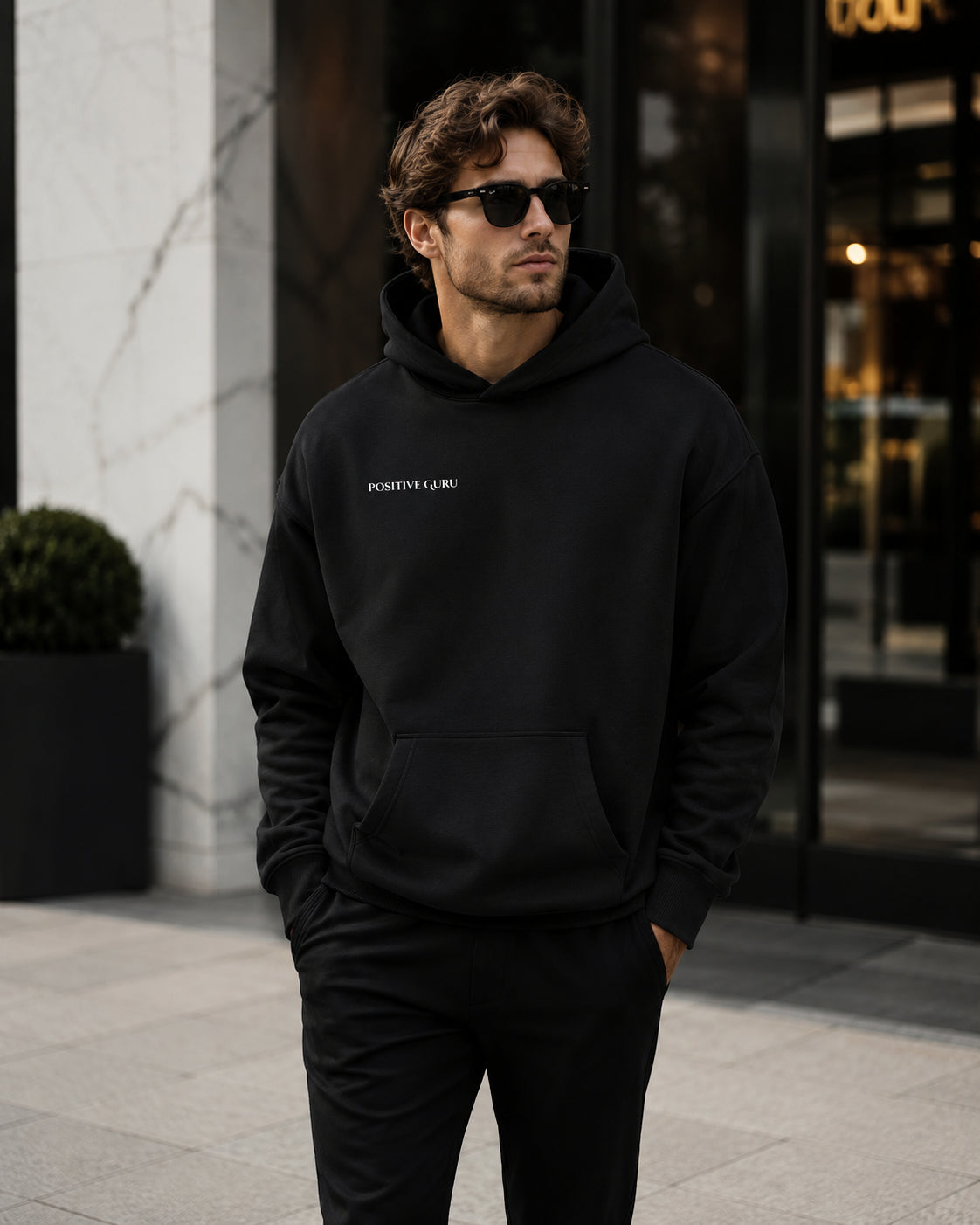 Serendipity Heavyweight Hoodie Black (Unisex Fit)