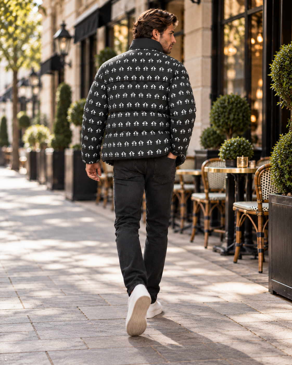 Positive Guru Awareness Puffer Jacket -- Tailored Fit