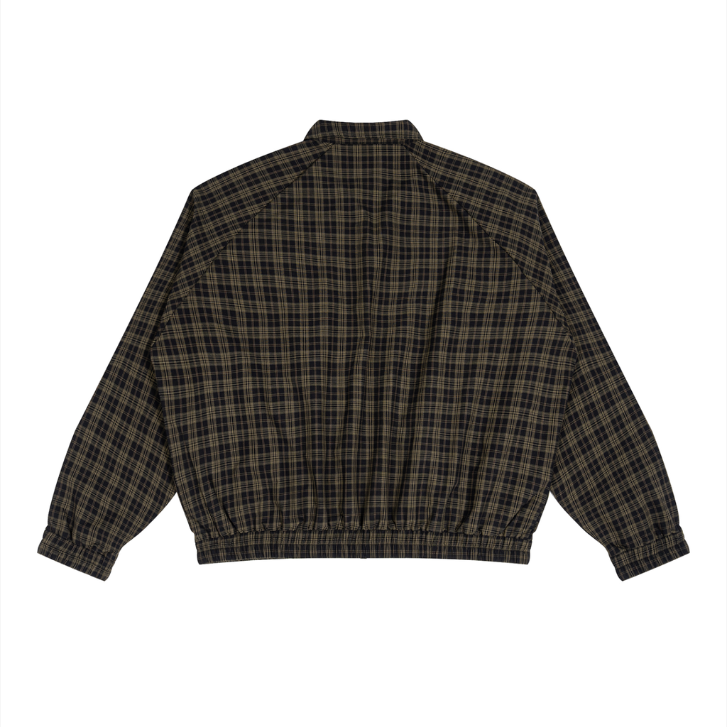 Manifesto Plaid Full-Zip Track Jacket
