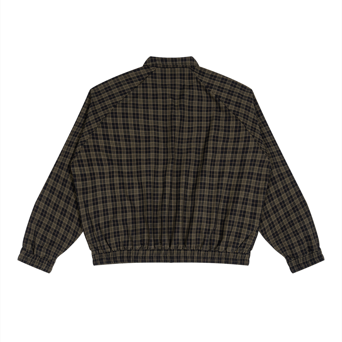 Manifesto Plaid Full-Zip Track Jacket