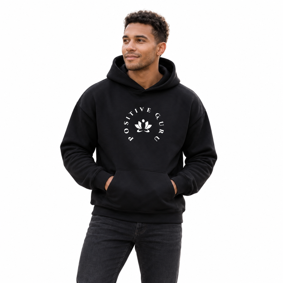 Manifesto Essential Heavyweight Hoodie - Black