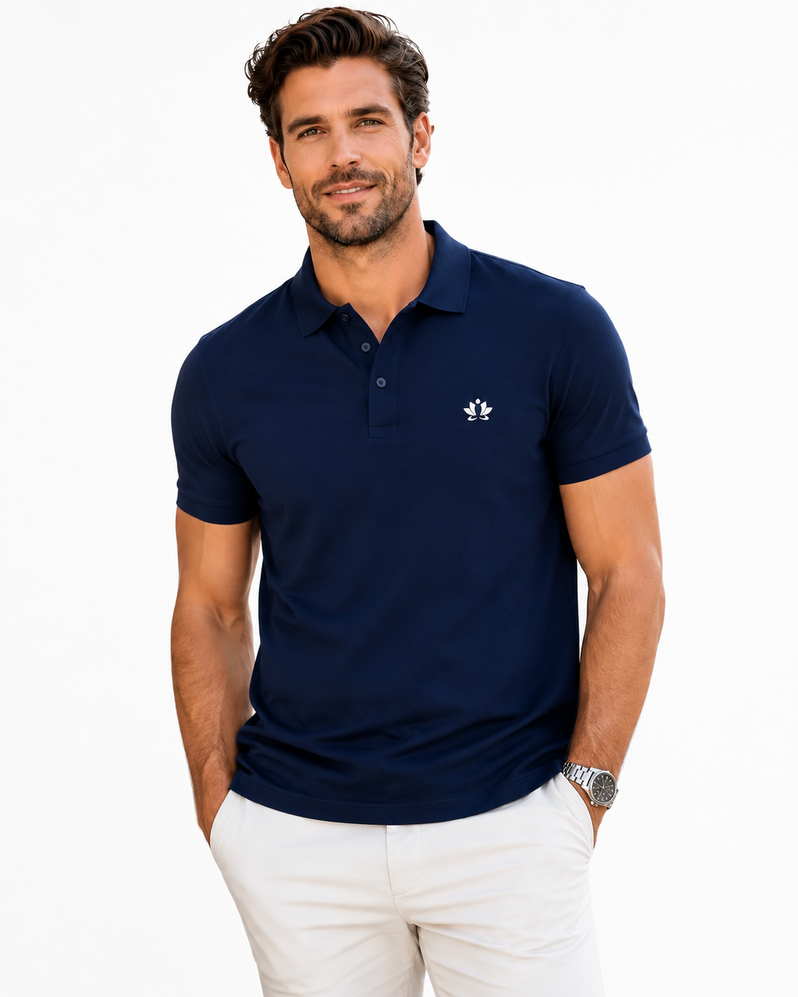 Awareness Polo Shirt Navy