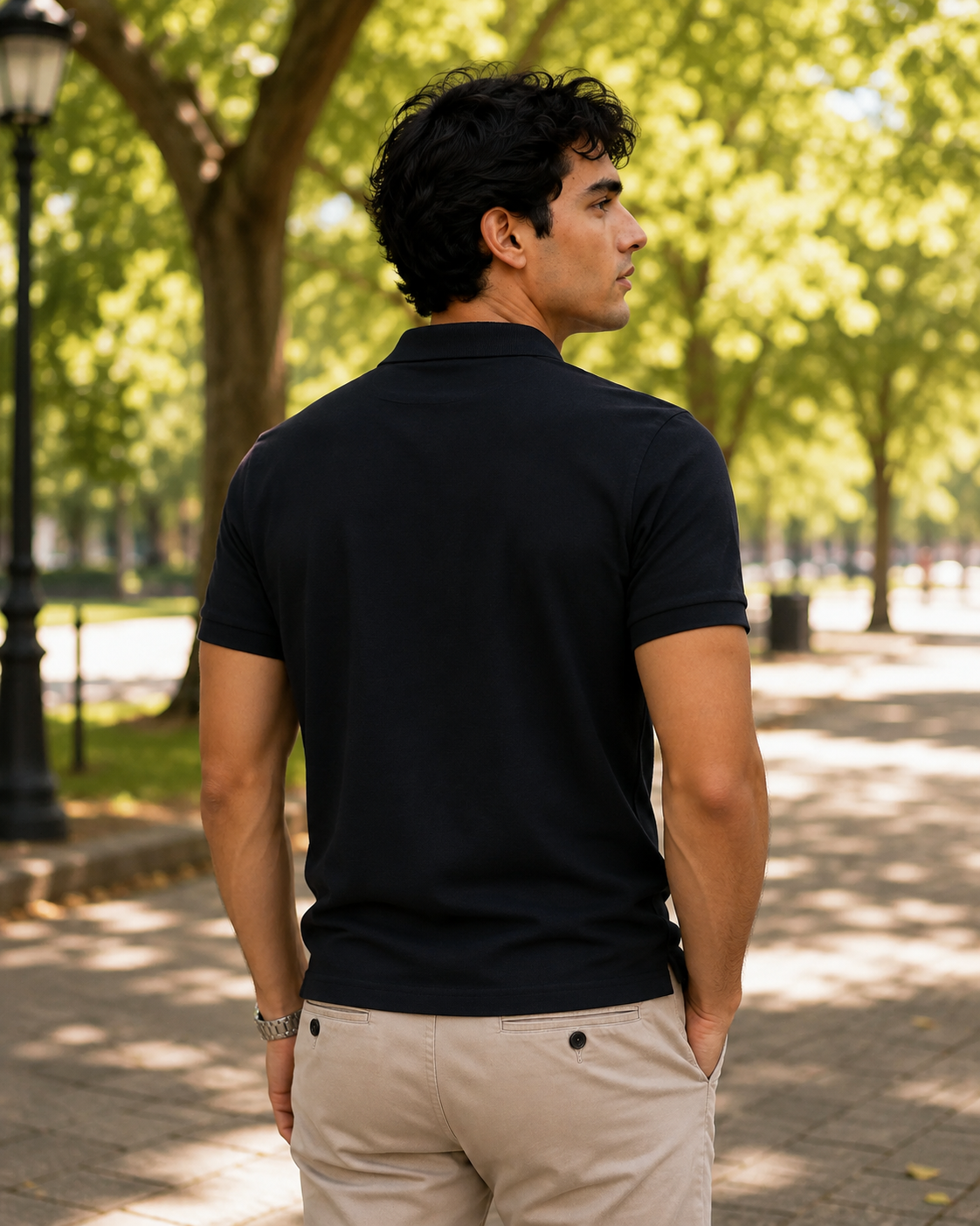 Serendipity Polo Shirt Black