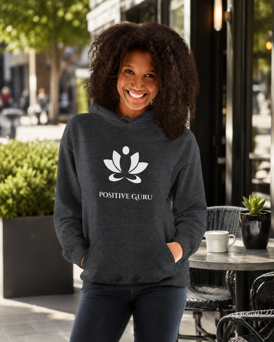 Seventh Chakra Hoodie Gray | [ Classic Fit]