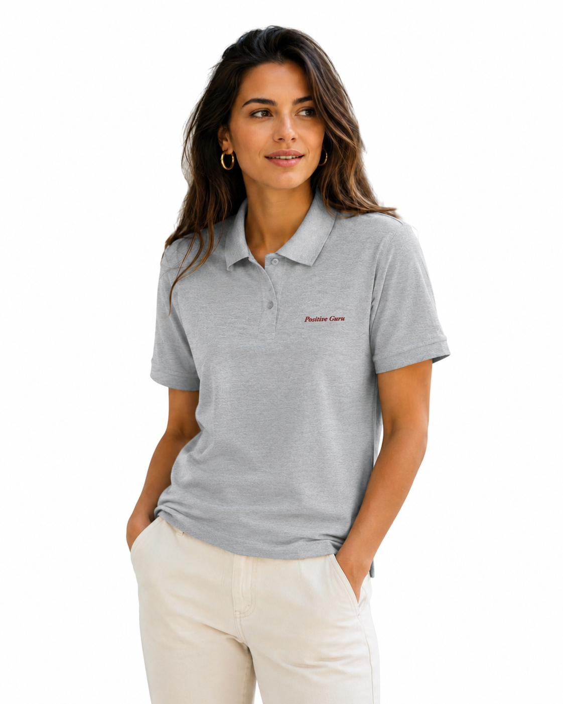 Serendipity Grey Polo Shirt