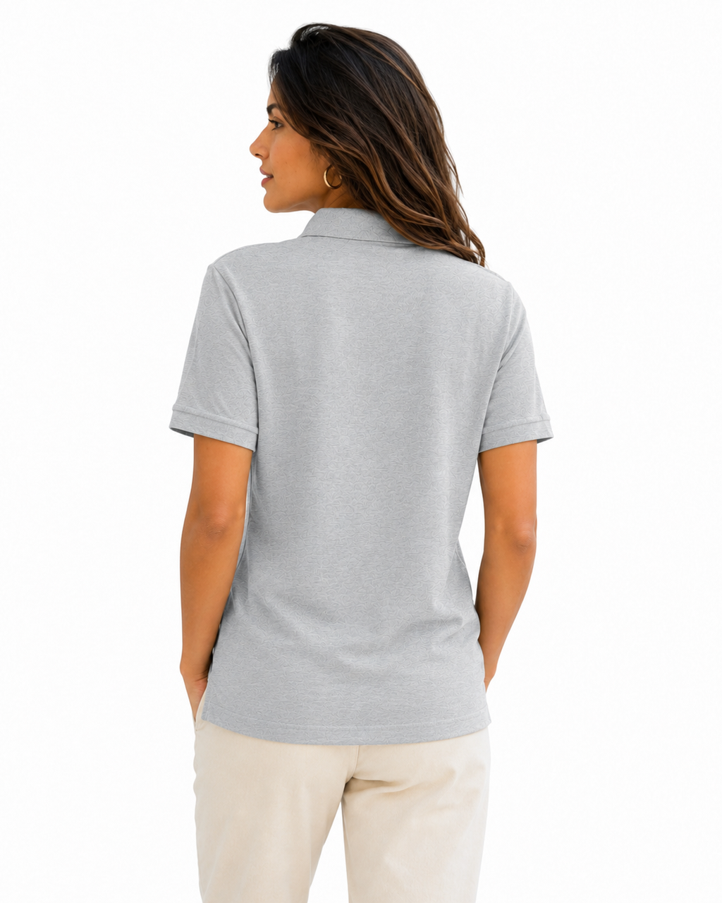 Serendipity Grey Polo Shirt