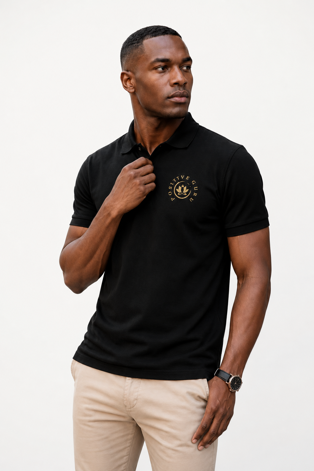 Profound Clarity Men's Premium Polo | [ Relaxed Fit]