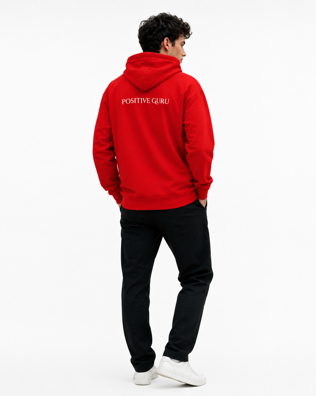 Men's Awareness Heavy Blend Zip Hoodie Red