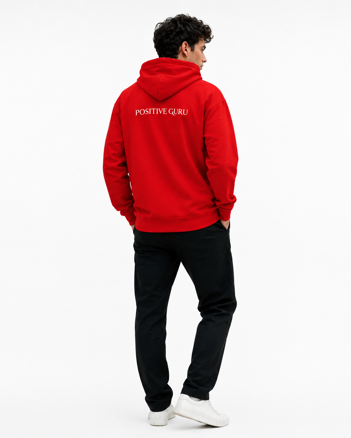 Men's Awareness Heavy Blend Zip Hoodie Red