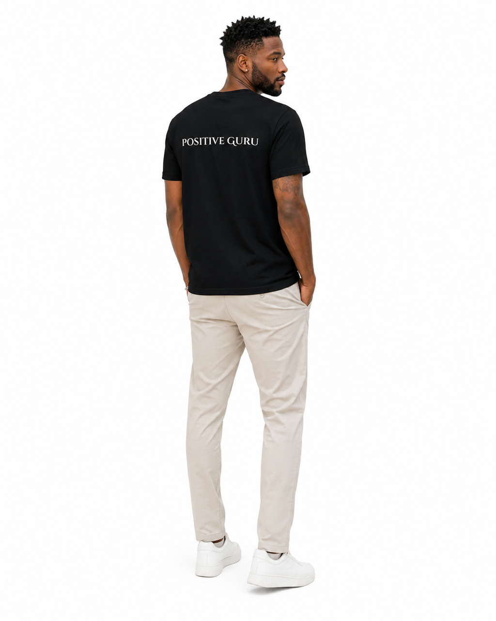 [Embroidered] Men's Awareness Fitted T-Shirt