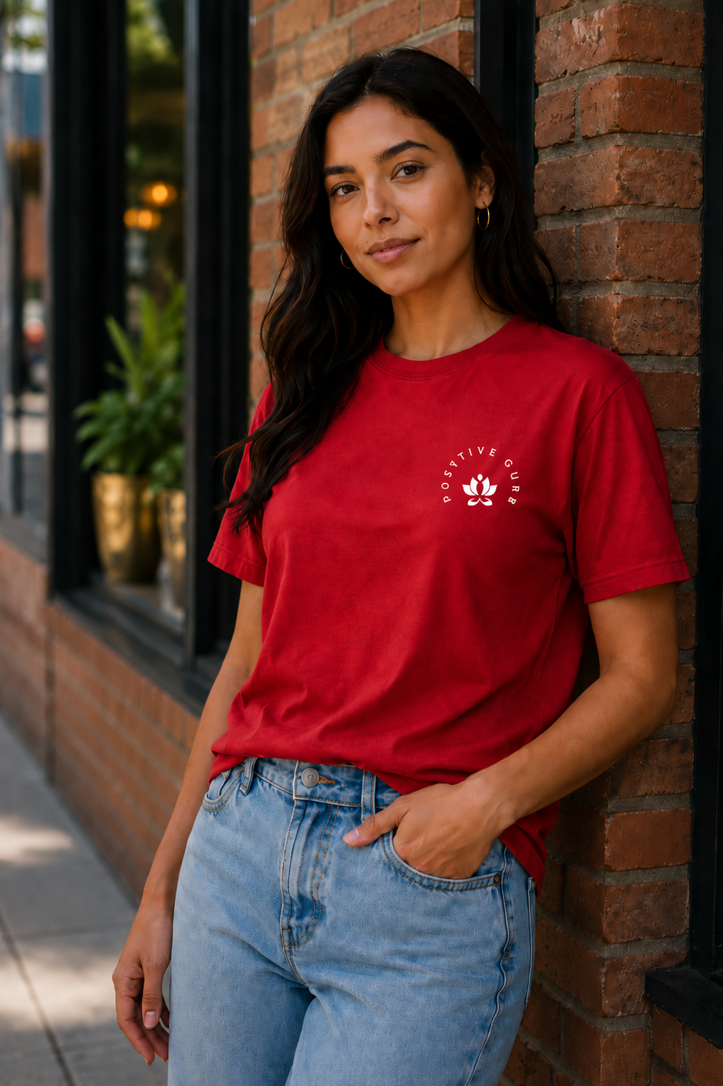 Women's Manifesto Fitted T-Shirt Red