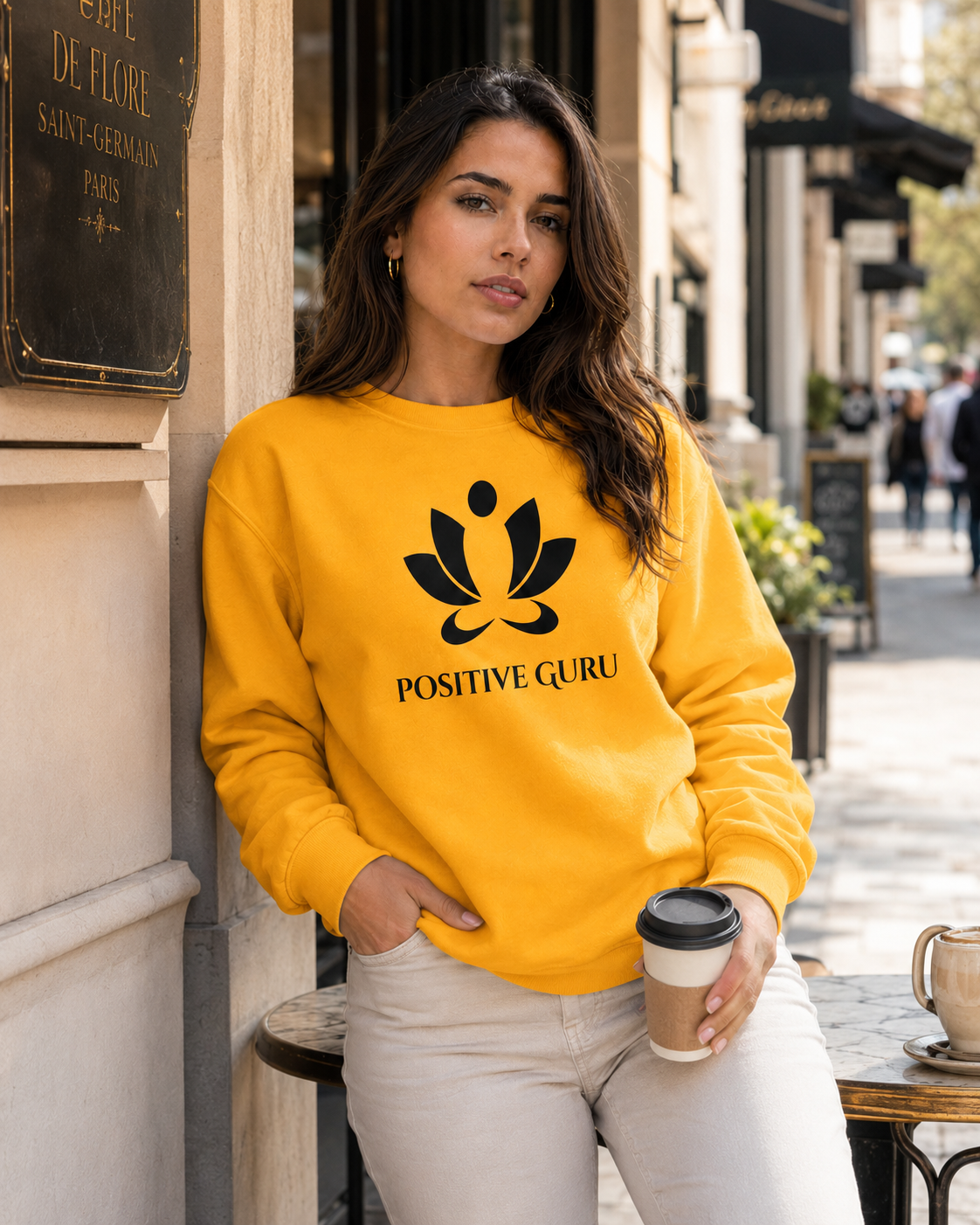 (LIMITED) Seventh Chakra Essential Sweatshirt Gold
