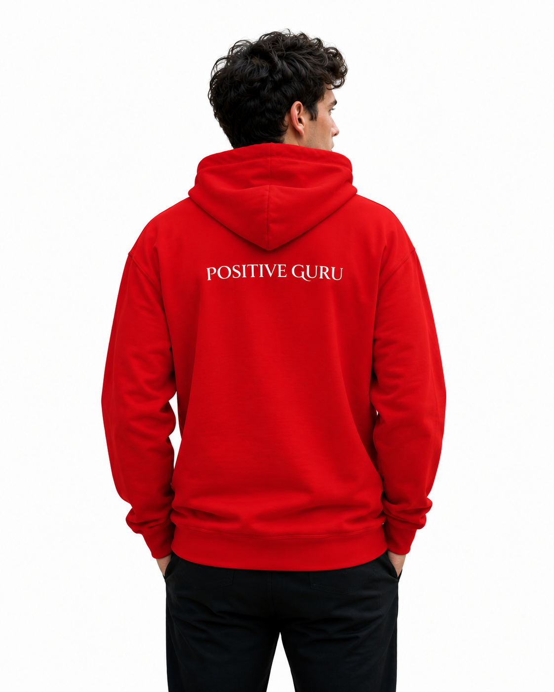 Men's Awareness Heavy Blend Zip Hoodie Red