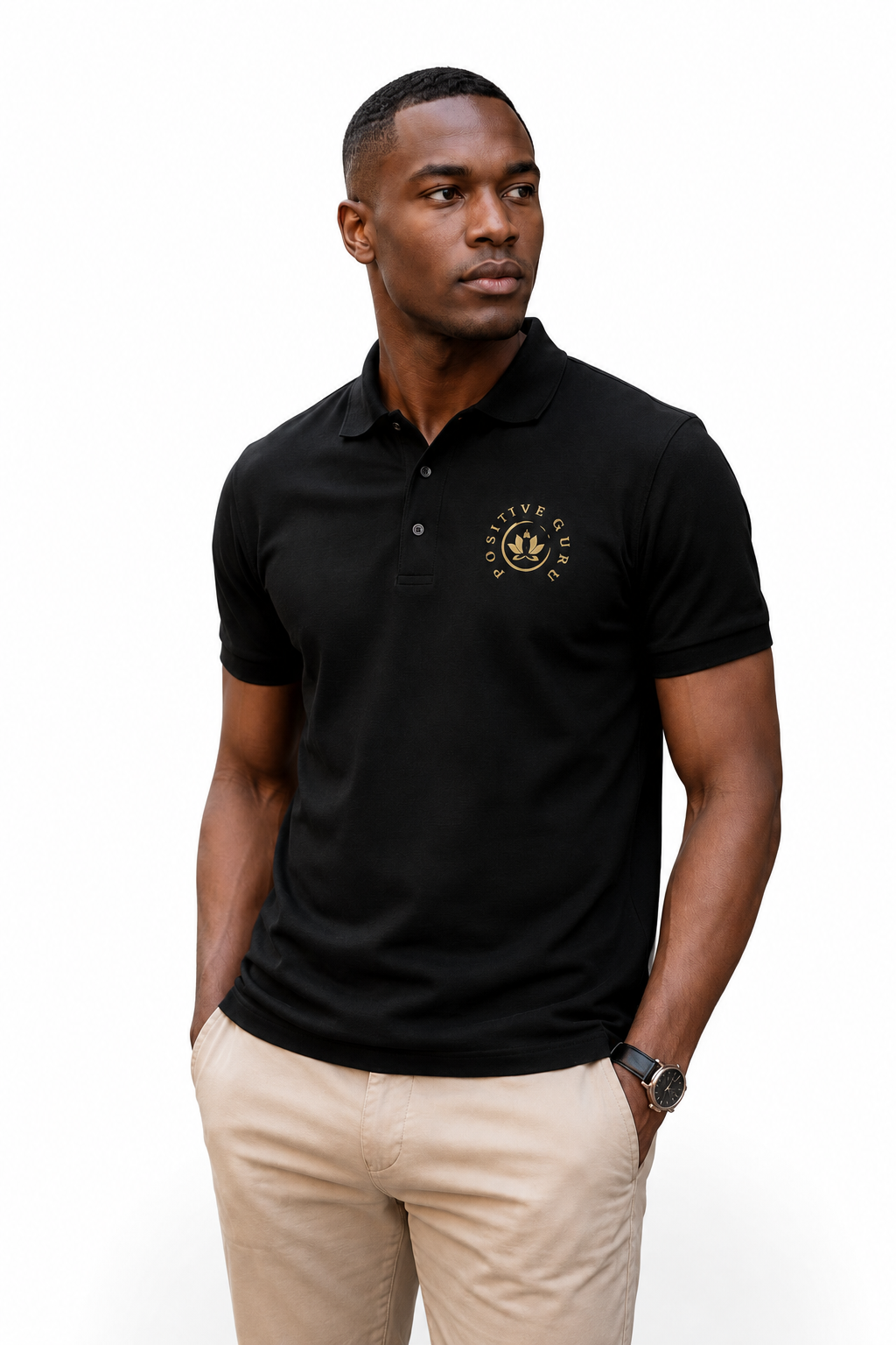 Profound Clarity Men's Premium Polo | [ Relaxed Fit]