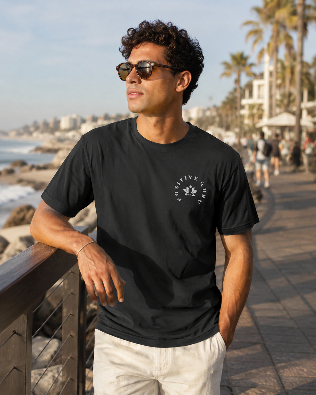 [Embroidered] Men's Manifesto Fitted T-Shirt 5 Colors
