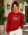 Profound Clarity Premium Sweatshirt Red | [ Tailored Fit]