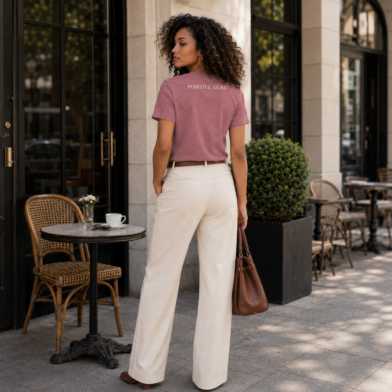 Profound Clarity Women's Relaxed T-Shirt Pink | [ Relaxed Fit]