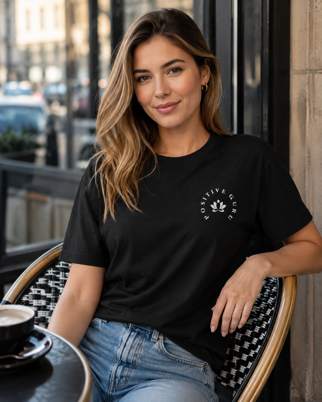 [Embroidered] Women's Manifesto Fitted T-Shirt