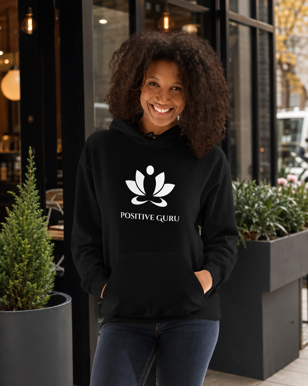 Seventh Chakra Hoodie Black | [ Classic Fit]