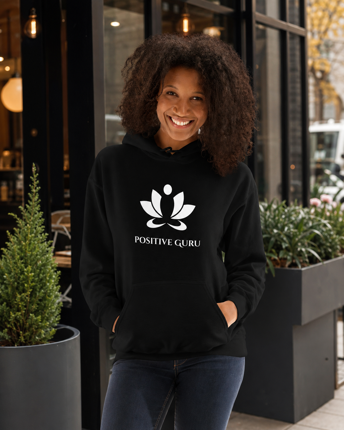 Seventh Chakra Hoodie Black | [ Classic Fit]