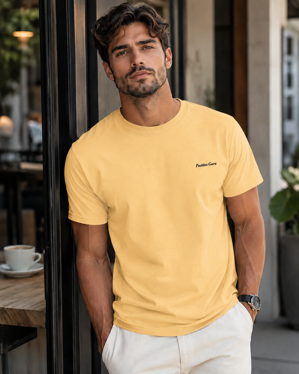 Men's Serendipity T-Shirt Yellow