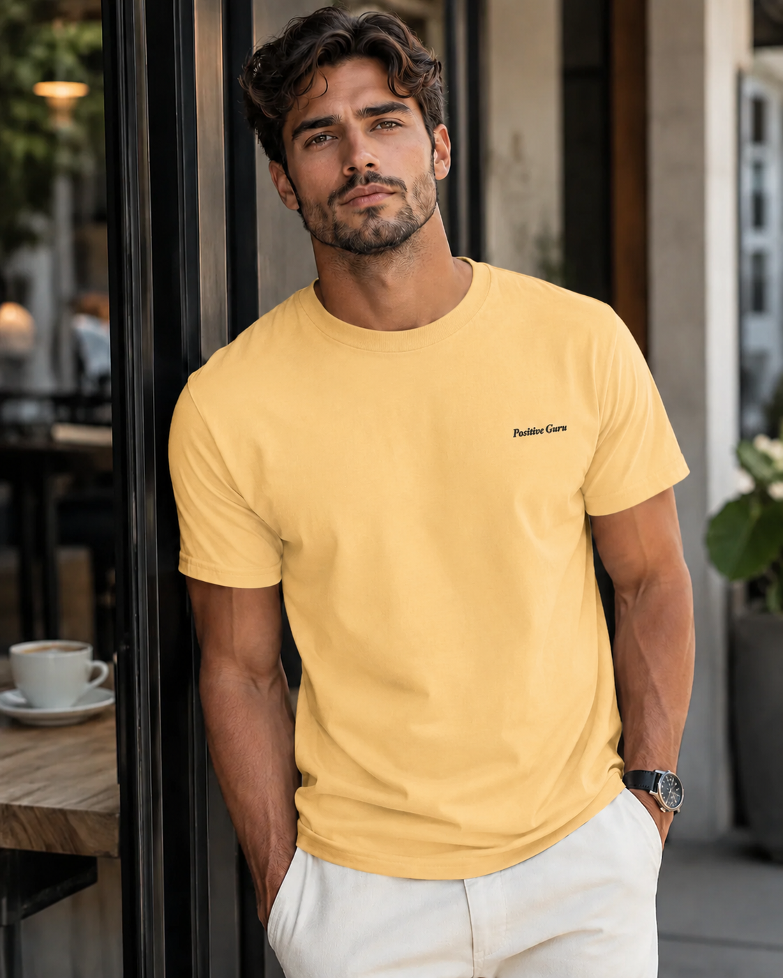Men's Serendipity T-Shirt Yellow