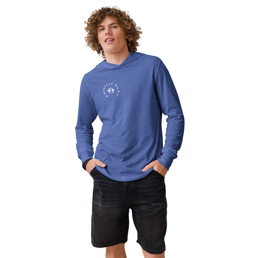Manifesto Hooded Long-Sleeve Tee Royal Blue | [ Classic Fit]