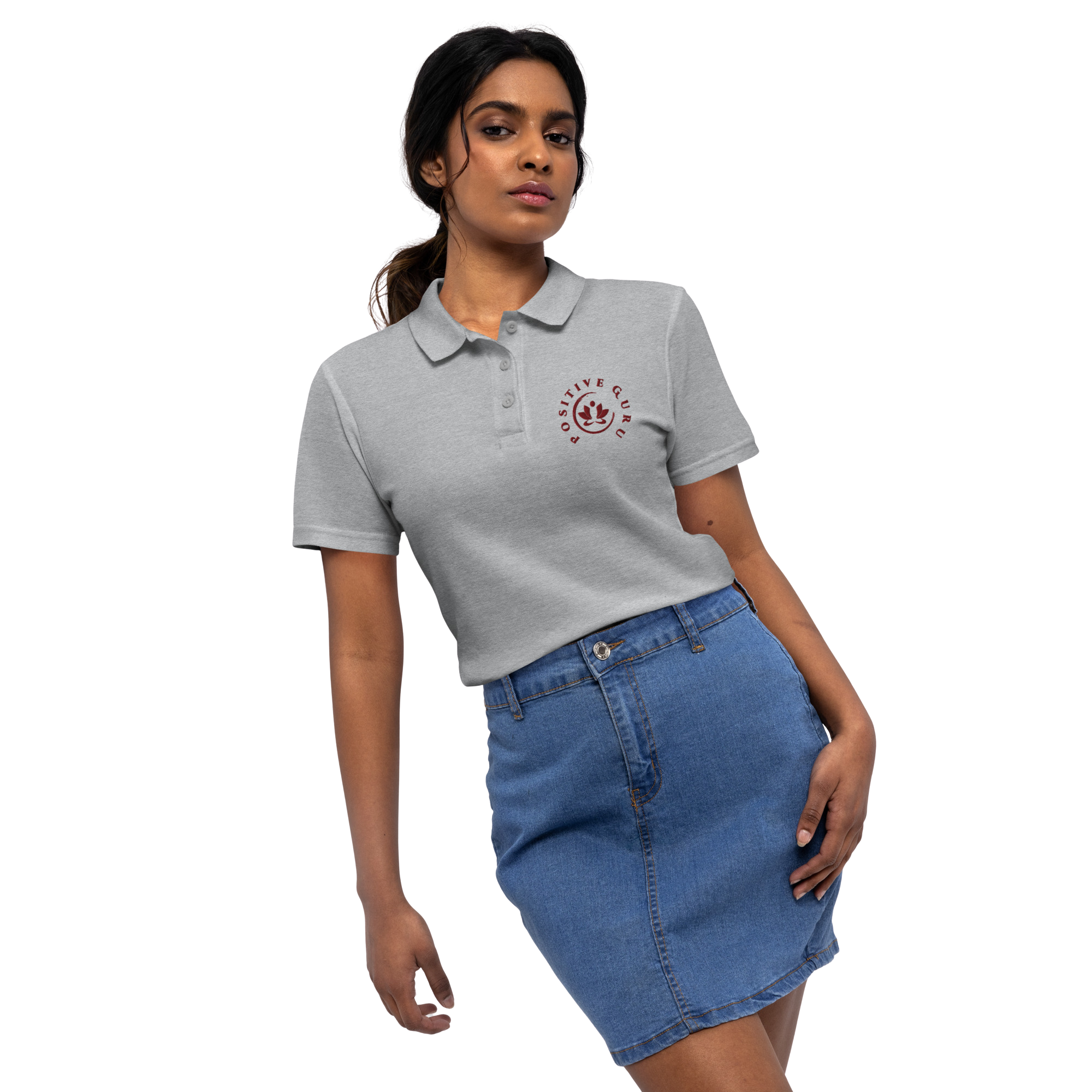 Profound Clarity Women’s Pique Polo Shirt | [ Relaxed Fit]