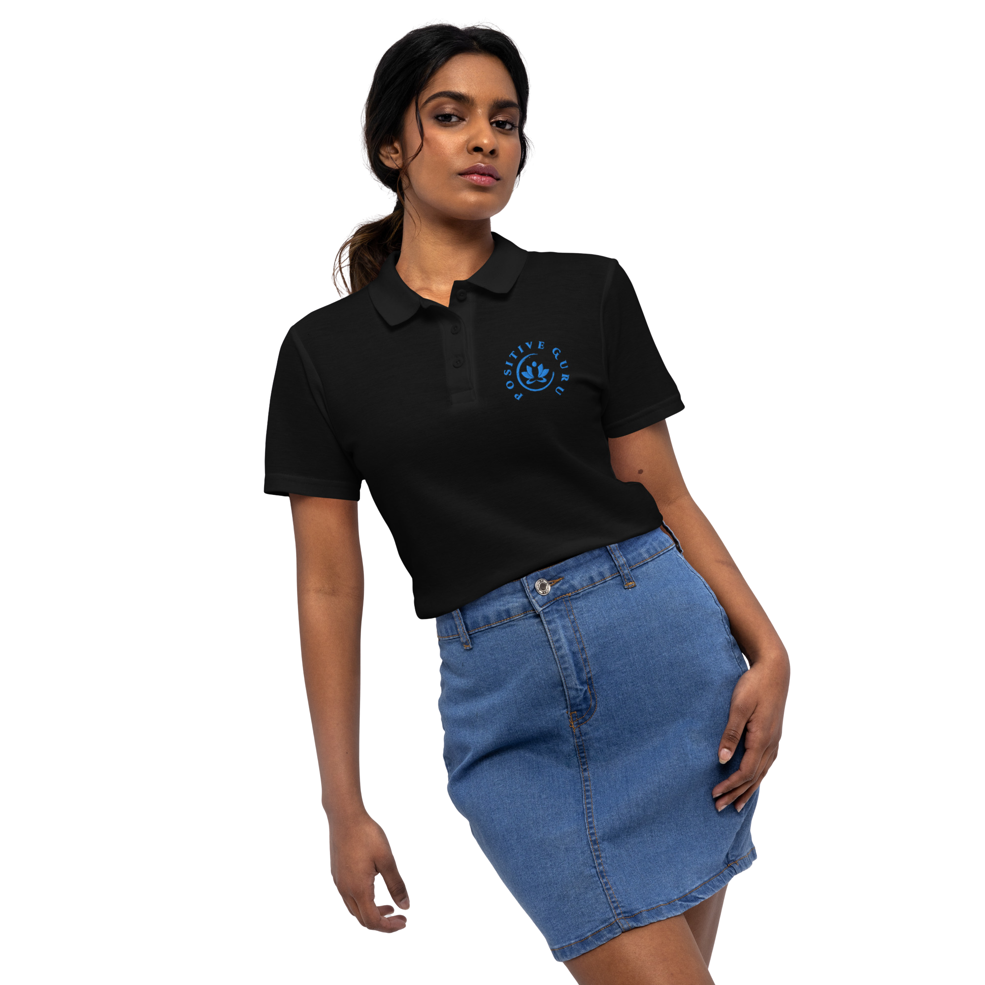 Profound Clarity Women’s Pique Polo Shirt | [ Relaxed Fit]