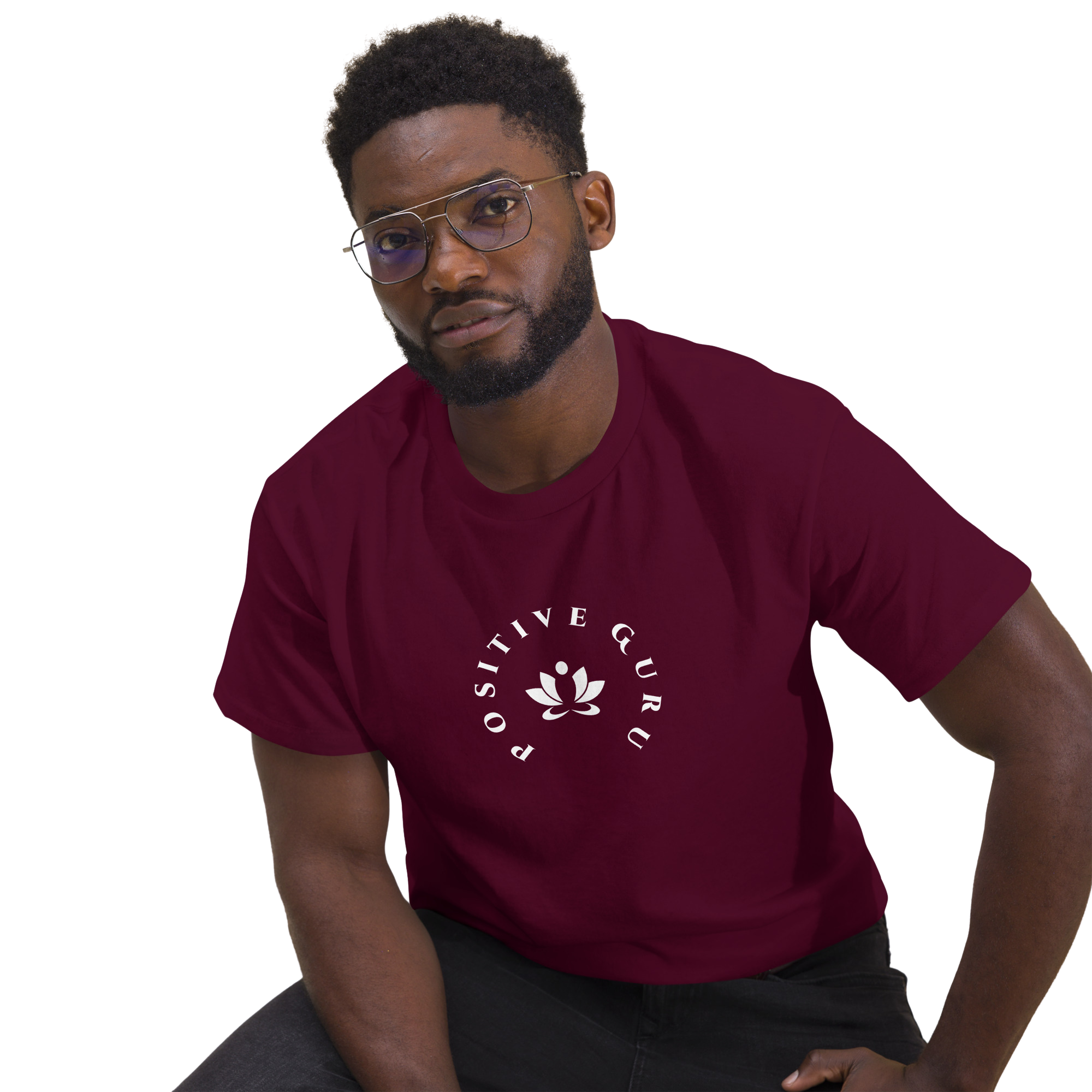 Unisex Positive Guru Tee | [ Classic Fit ] Core Edition, Series 01, 5 Colors