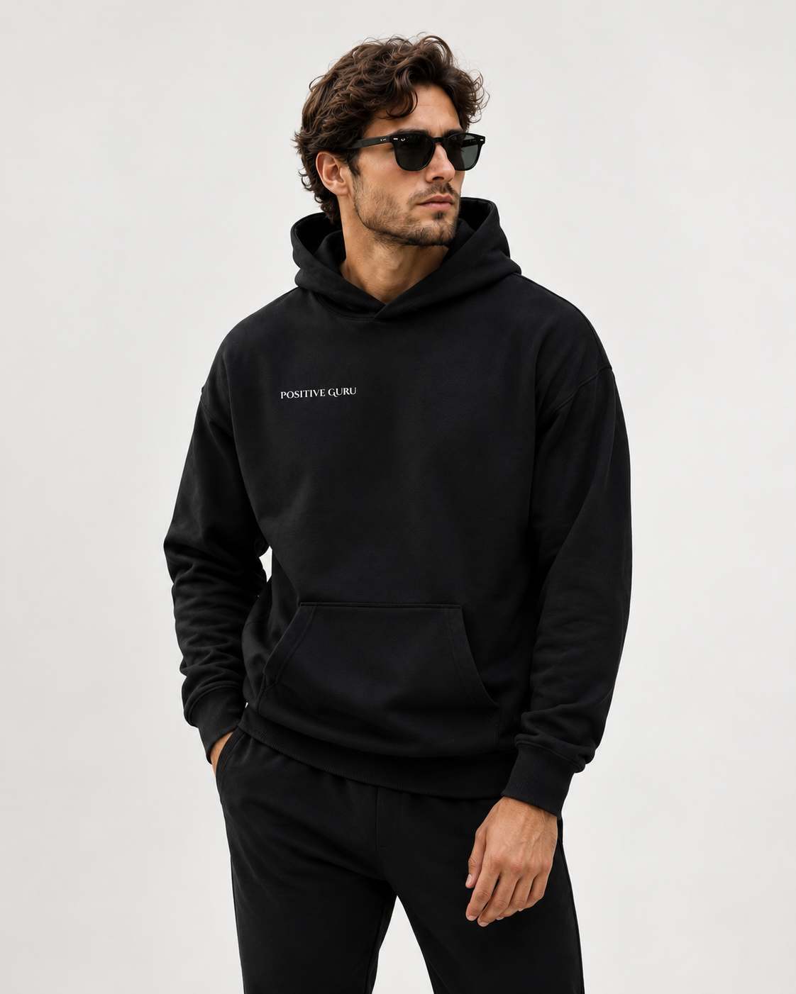 Serendipity Heavyweight Hoodie Black (Unisex Fit)
