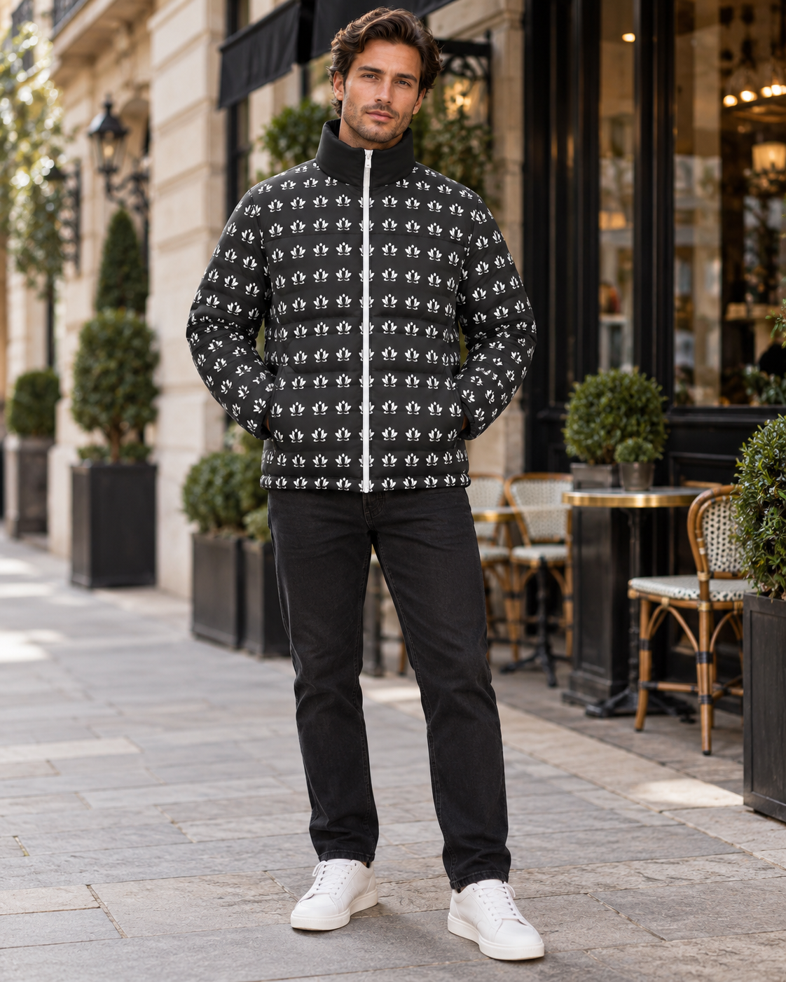 Positive Guru Awareness Puffer Jacket -- Tailored Fit