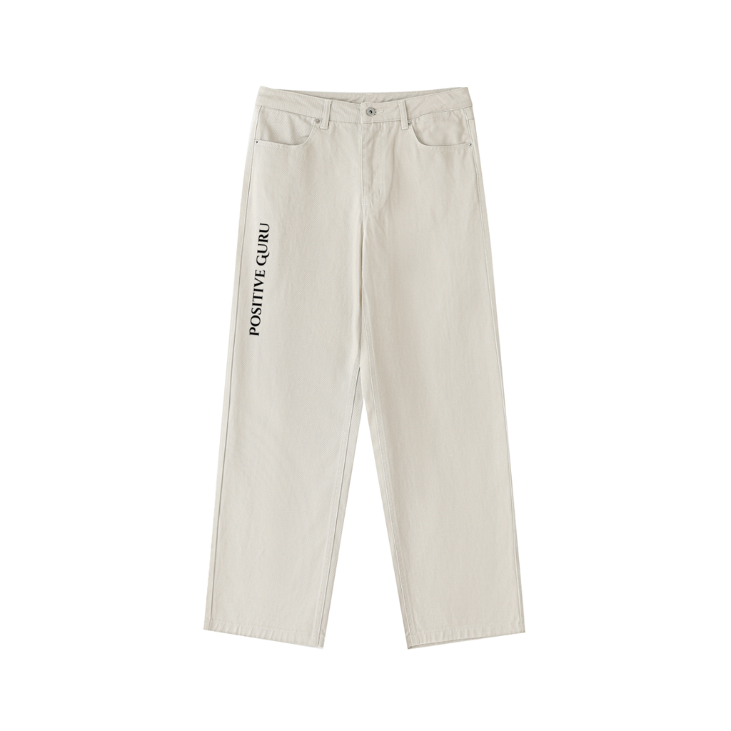 Heavyweight Cotton Straight-Leg Pants