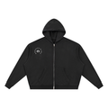 Manifesto Vintage Wash Full Zip Boxy Hoodie