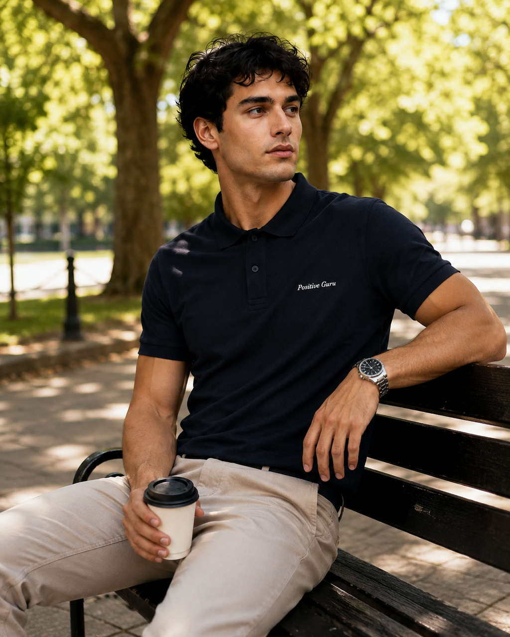 Serendipity Polo Shirt Black