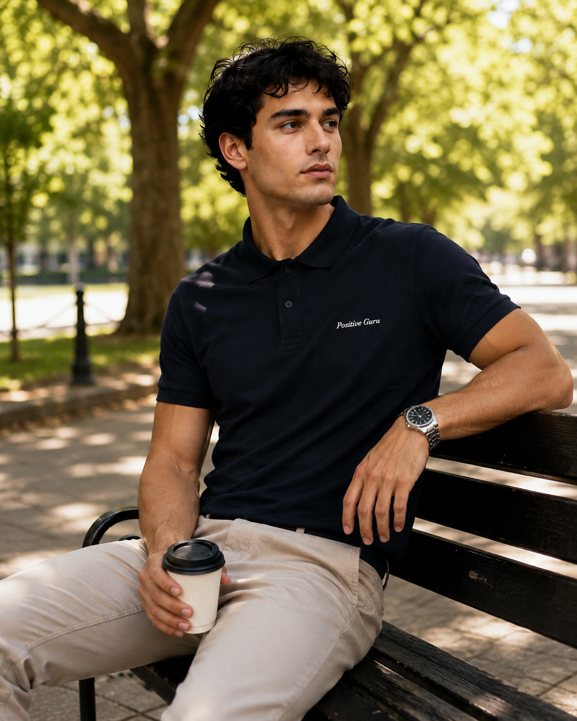 Serendipity Polo Shirt Black