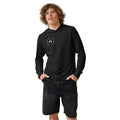Manifesto Black Hooded Long-Sleeve Tee | [ Classic Fit]