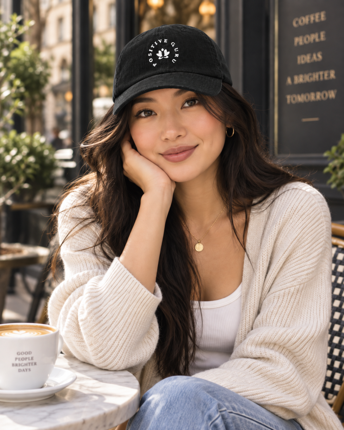 Women's Awareness Corduroy Cap