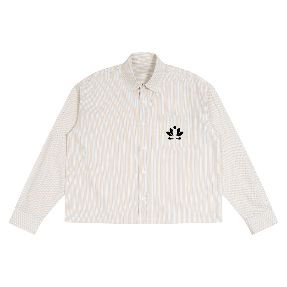 Men's Awareness Boxy Striped Shirt --3 Colors