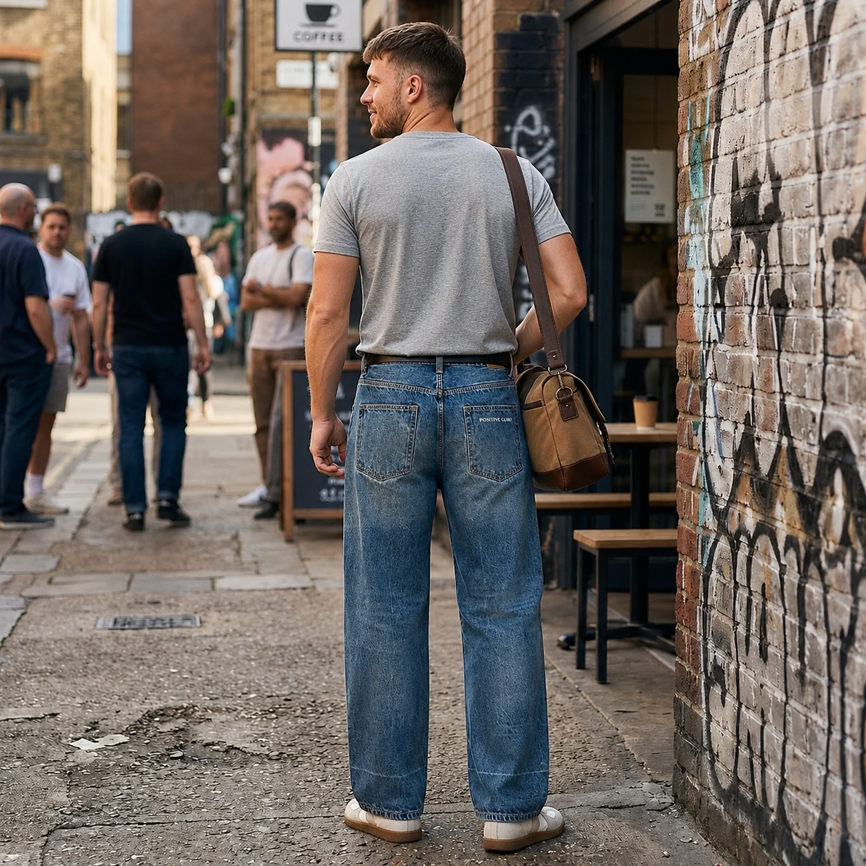 Men's Serendipity Baggy Denim – Vintage Wash